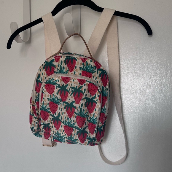 Buffont and Broken Hearts Strawberry Mini Backpack main image 10